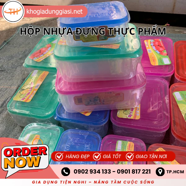 HỘP NHỰA ĐỰNG THỰC PHẨM