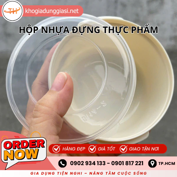 HỘP NHỰA ĐỰNG THỰC PHẨM