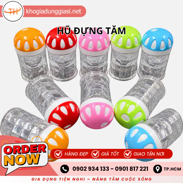 HŨ ĐỰNG TĂM