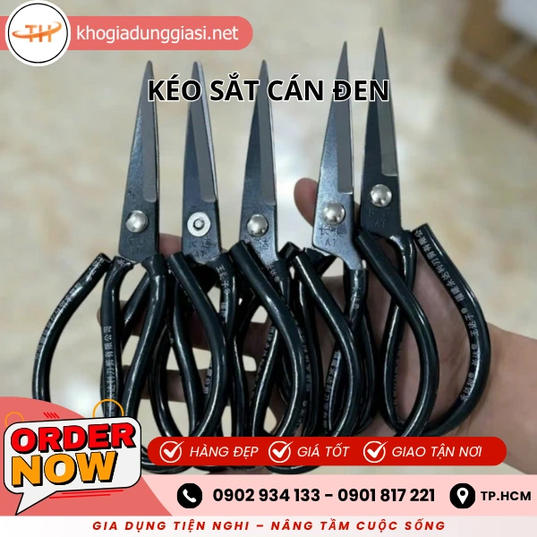 KÉO SẮT CÁN ĐEN