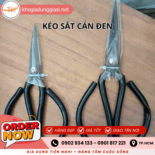 KÉO SẮT CÁN ĐEN