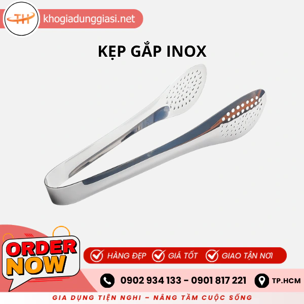 KẸP GẮP INOX