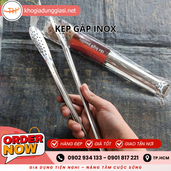KẸP GẮP INOX