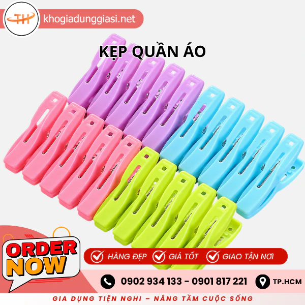 KẸP QUẦN ÁO
