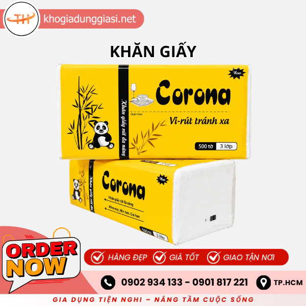KHĂN GIẤY KHÔ - KHĂN GIẤY ƯỚT
