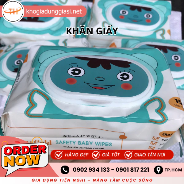 KHĂN GIẤY KHÔ - KHĂN GIẤY ƯỚT