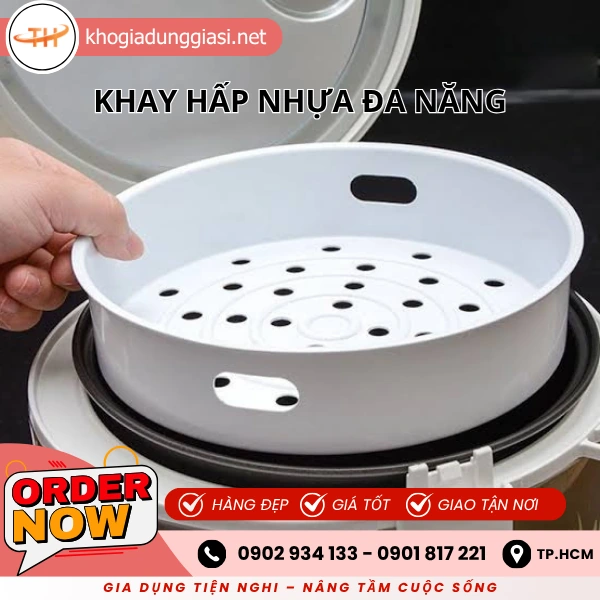 KHAY HẤP NHỰA