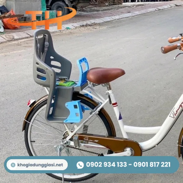 Ghế nhựa cho em bé ngồi xe đạp