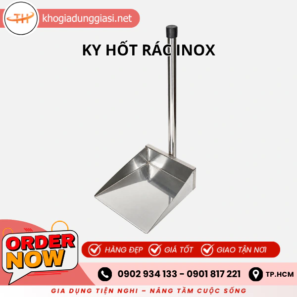 KY HỐT RÁC INOX