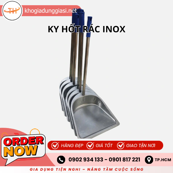 KY HỐT RÁC INOX