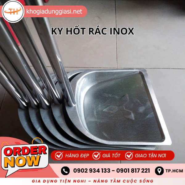 KY HỐT RÁC INOX