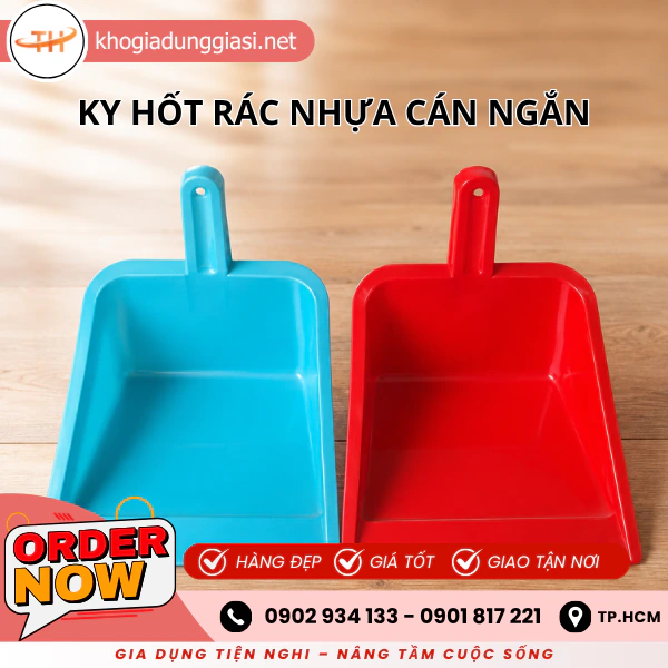 KY HỐT RÁC NHỰA CÁN NGẮN