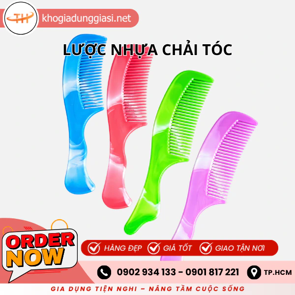 LƯỢC NHỰA CHẢI TÓC
