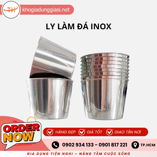 LY LÀM ĐÁ INOX