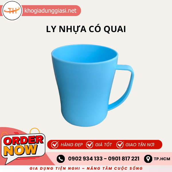 LY NHỰA CÓ QUAI