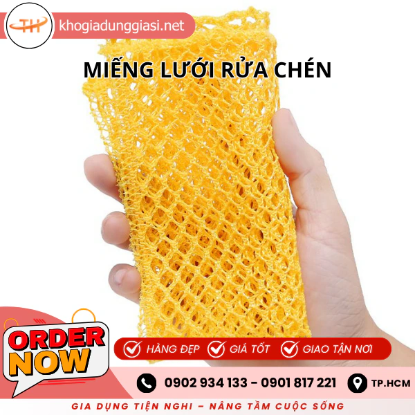 MIẾNG LƯỚI RỬA CHÉN