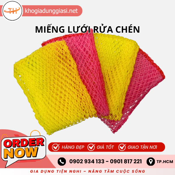 MIẾNG LƯỚI RỬA CHÉN