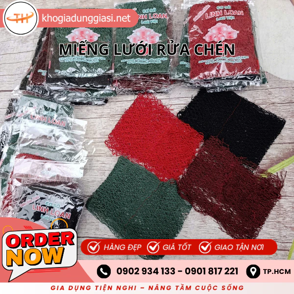 MIẾNG LƯỚI RỬA CHÉN