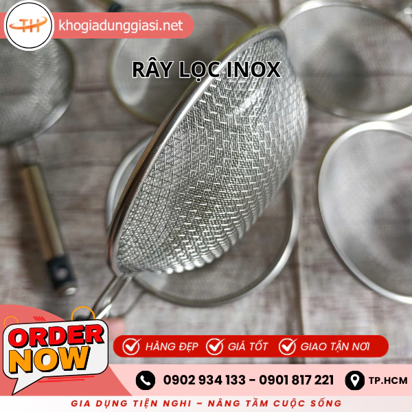 RÂY LỌC INOX