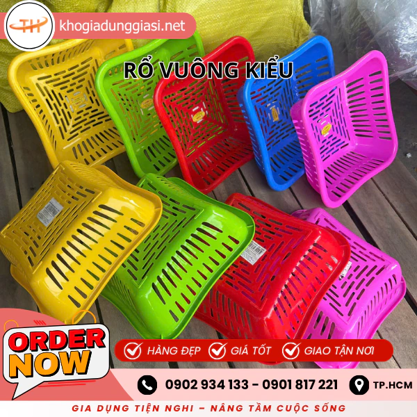 RỔ VUÔNG KIỂU