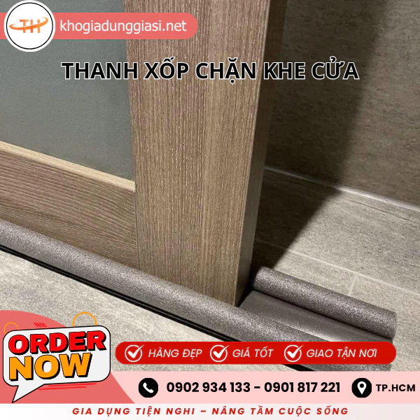 THANH XỐP CHẶN KHE CỬA
