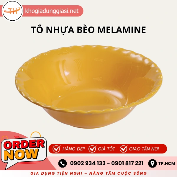 TÔ NHỰA BÈO MELAMINE