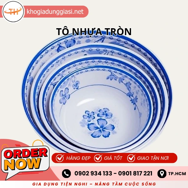 TÔ NHỰA TRÒN