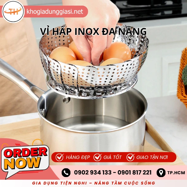 VỈ HẤP INOX ĐA NĂNG