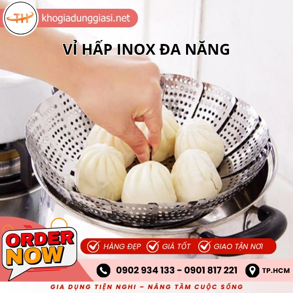 VỈ HẤP INOX ĐA NĂNG