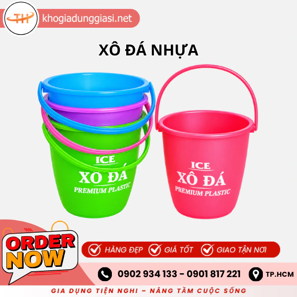 XÔ ĐÁ NHỰA