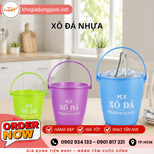 XÔ ĐÁ NHỰA
