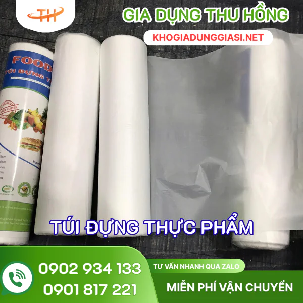 Túi cuộn thực phẩm xé rời từng cái Túi cuộn thực phẩm xé rời từng cái