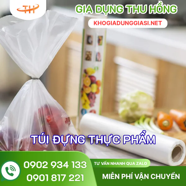 Túi đựng thực phẩm tiện lợi cho gia đình Túi đựng thực phẩm tiện lợi cho gia đình