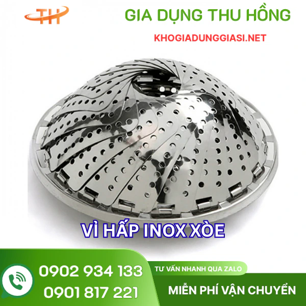 Vỉ hấp inox đa năng Vỉ hấp inox đa năng cho gia đình