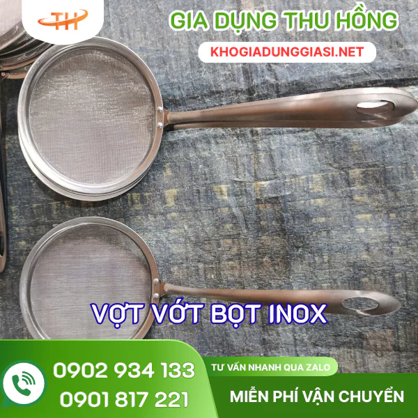 Vợt lưới dùng vợt bọt đủ size Vợt lưới dùng vợt bọt đủ size