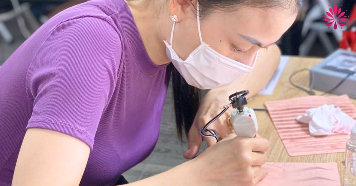 Bất cứ ai cũng có thể học nghề phun chân mày từ con số 0