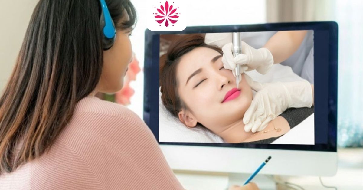 Học phun môi online qua Zoom – Xu hướng đào tạo nghề thời đại mới