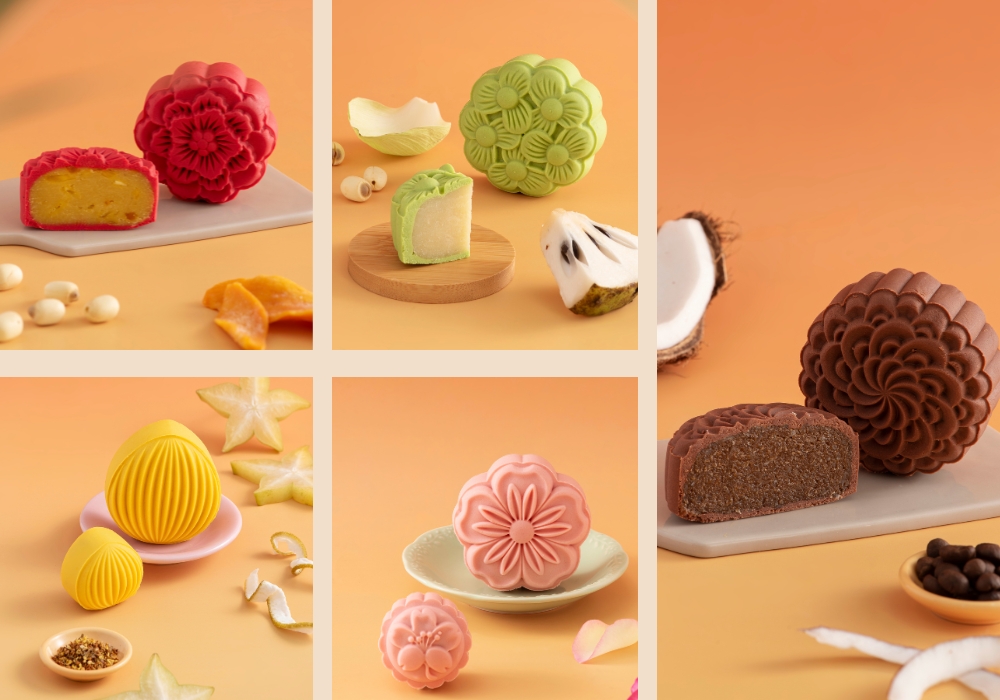 Bánh Trung thu nhân trái cây nhiệt đới