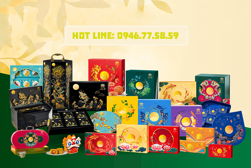 Các sản phẩm bánh Trung thu Kinh Đô năm 2025