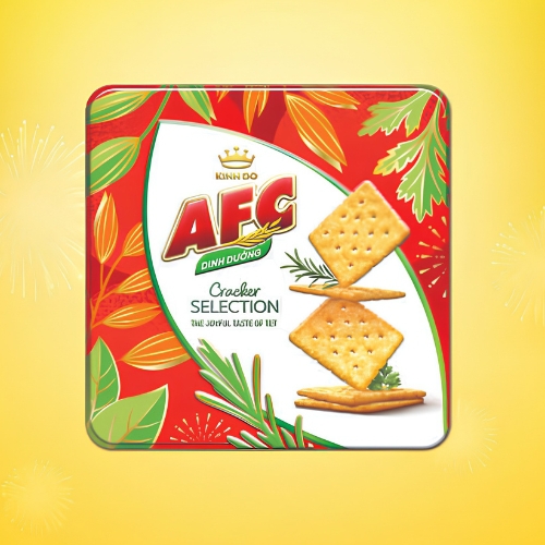 Bánh AFC bánh cracker dinh dưỡng (hộp thiếc)