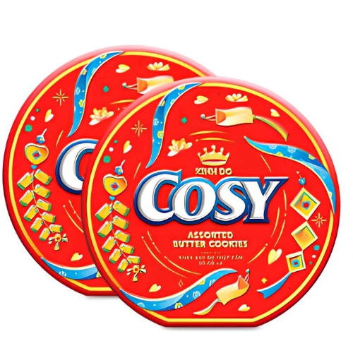 Bánh quy bơ COSY thập cẩm socola (hộp thiếc nhỏ)