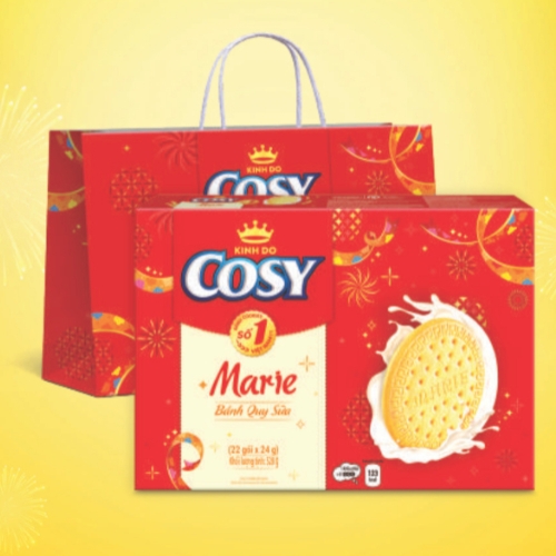 Bánh quy sữa Cosy Marie - Hộp giấy 528g