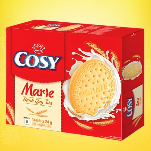 Bánh quy sữa Cosy Marie - Hộp giấy 336g
