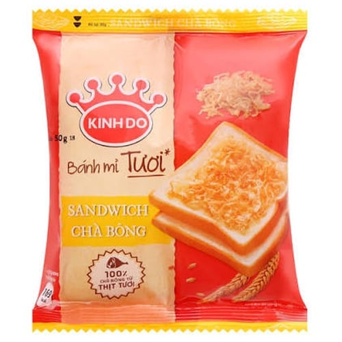 BÁNH TƯƠI SANDWICH CHÀ BÔNG 50g