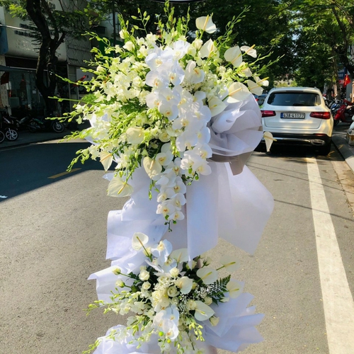 Kệ Hoa Tươi Chia Buồn 22