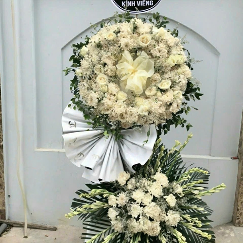 Kệ Hoa Tươi Chia Buồn 10