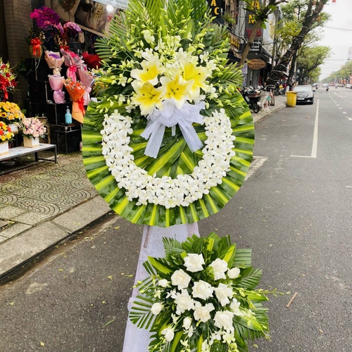 Kệ Hoa Tươi Chia Buồn 07