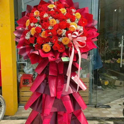 Kệ Hoa Chúc Mừng 09