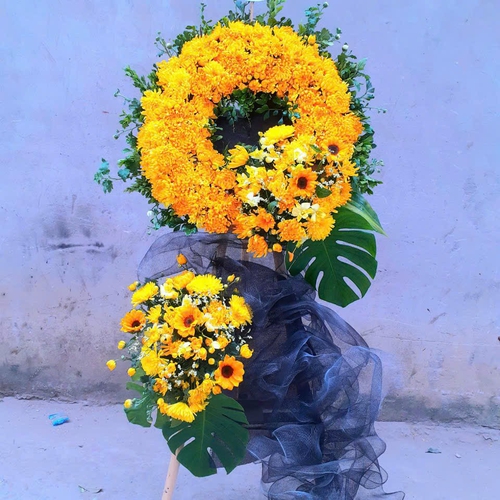 Kệ Hoa Tươi Chia Buồn 16