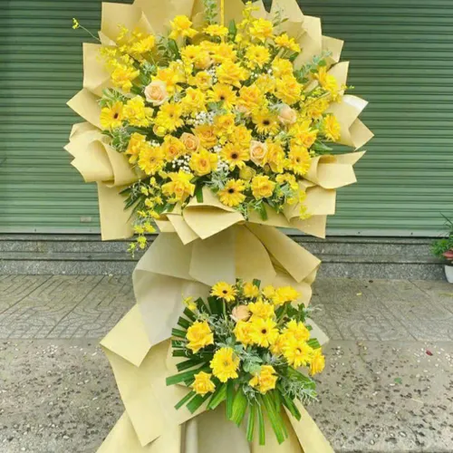 Kệ Hoa Chúc Mừng 16